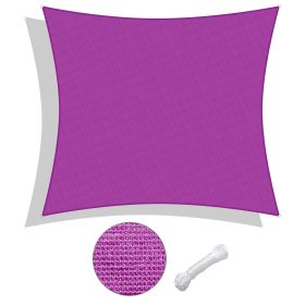 22'x23' Rectangle Sun Shade Sail/ Red Purple