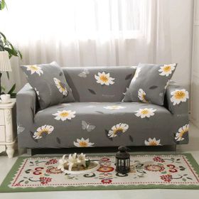 Printed Sofa Cushion Sofa Cover Sofa Cover (Option: U-3 seater)