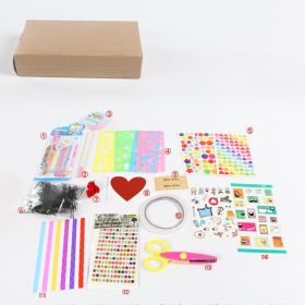 Surprise Explosion Box DIY Handmade Scrapbook Photo Album Gift Box for Valentine Gift (Option: 20pcs diy tools)