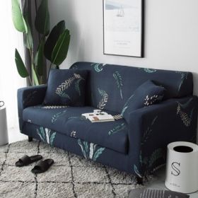 Printed Sofa Cushion Sofa Cover Sofa Cover (Option: A-1 seater)