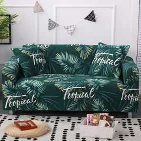 Printed Sofa Cushion Sofa Cover Sofa Cover (Option: B-4 seater)