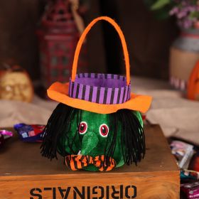 Halloween Candy Bags Cute Gift Bag Pumpkin Witch Candy Boxes (Option: Witch)